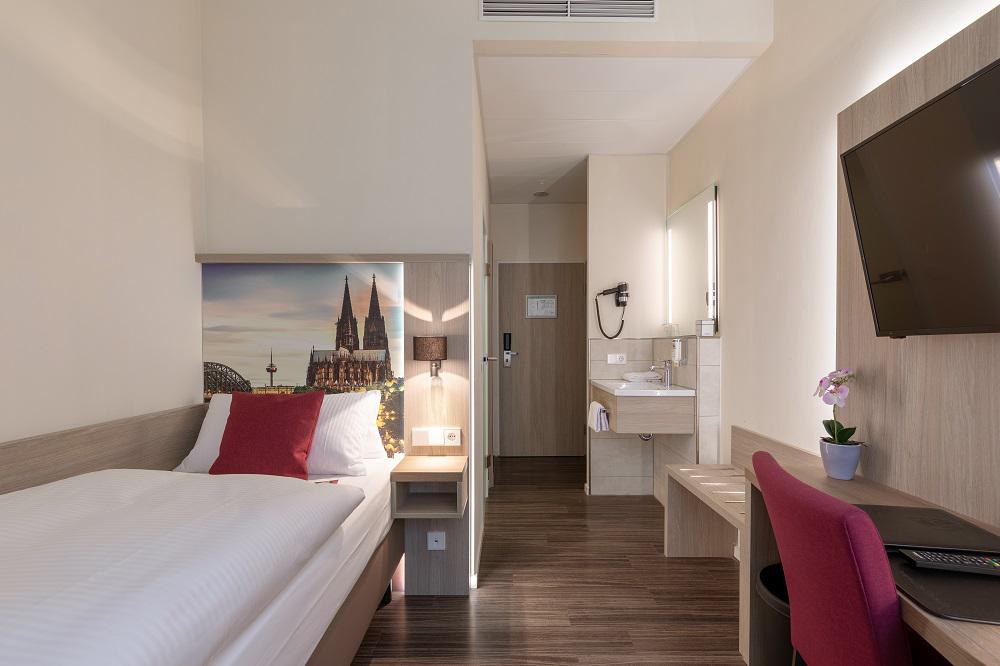 Einzelzimmer CityClass Hotel Caprice am Dom, Komfort oder Superiorkategorie wahlweise mit Balkon