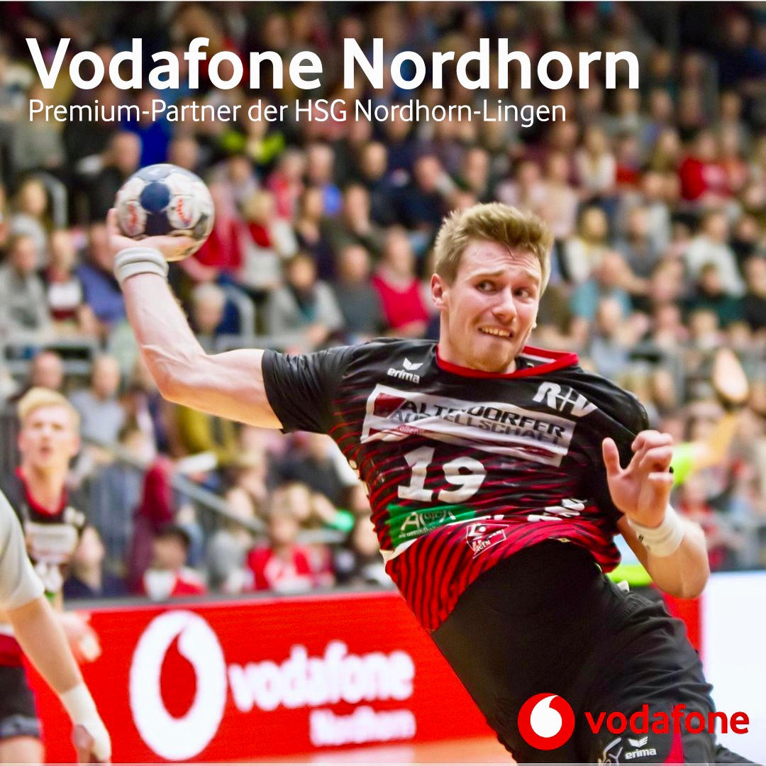 Vodafone Nordhorn - 
Premium Partner der HSG Nordhorn-Lingen