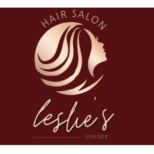 Leslie's Hair Salon Logo