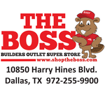The BOSS - Builders Outlet Super Store | Dallas Logo