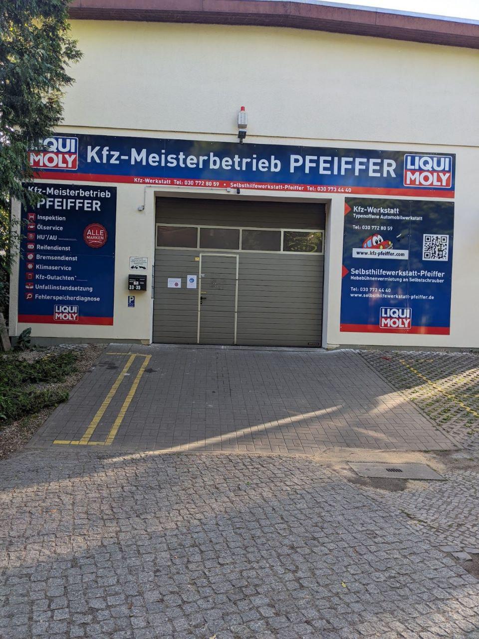 Kfz.-Meisterbetrieb Pfeiffer, Autoreparaturwerkstatt (Jürgen und Marcus Pfeiffer GbR), Elisabethstraße 33-35 in Berlin
