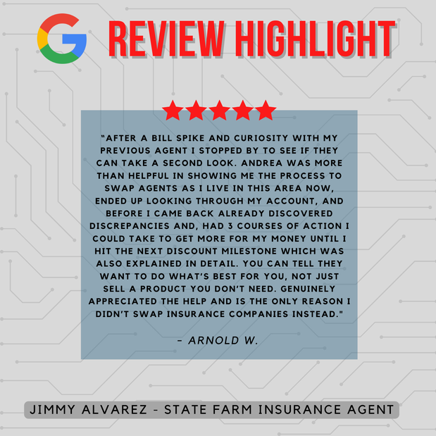 Images Jimmy Alvarez - State Farm Insurance Agent