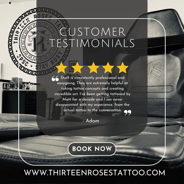 Images Thirteen Roses Tattoo & Aesthetics