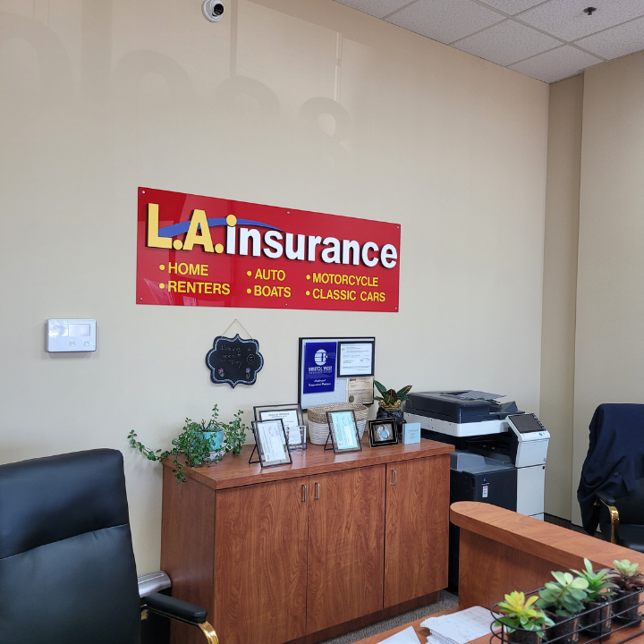 Interior of the L.A. Insurance Agency located at 20180 West Seven Mile Road in MI