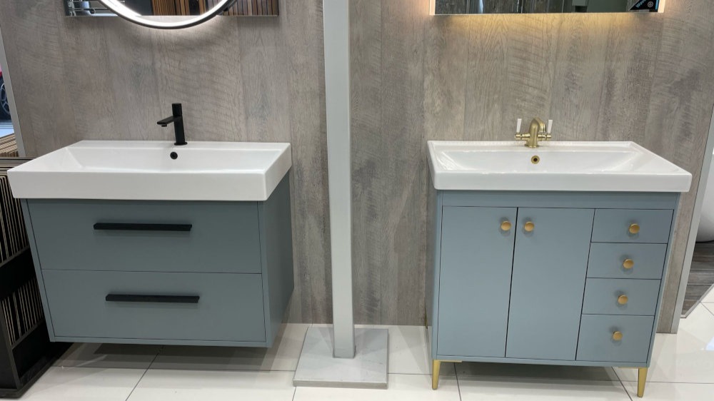 R2 paragon unit and basin and HIB Veles basin and unit