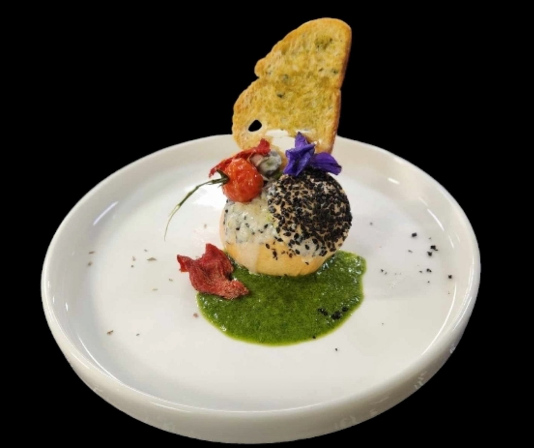 Potiquet d'escargots à l'ail des ours. Potiquet d'escargots à l'ail des ours.