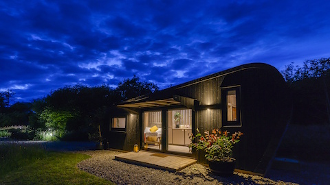 Camp at night