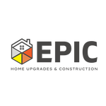 Epic Home Upgrades  and  Construction Logo