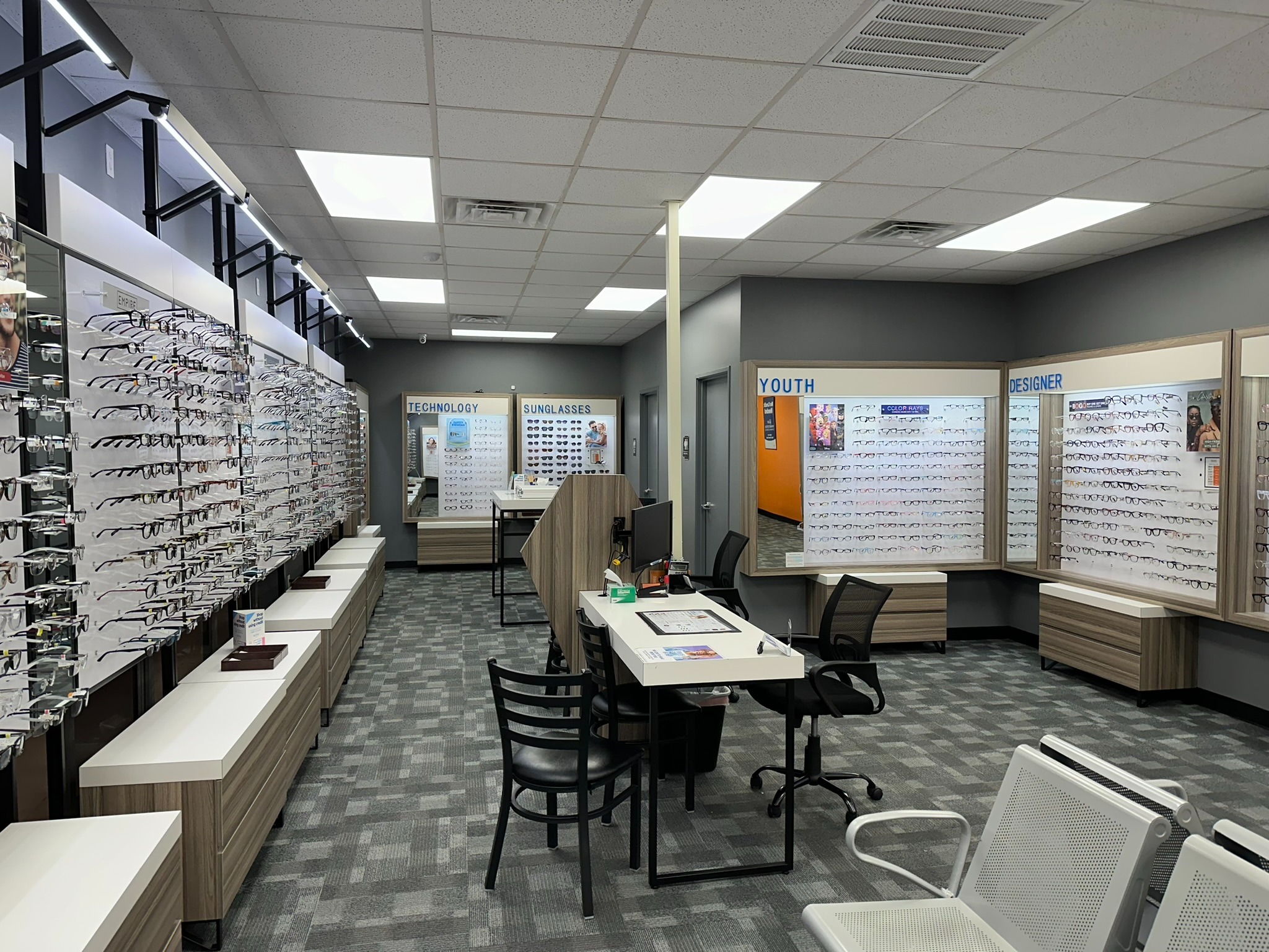 Store Interior at Stanton Optical Store Carrollton TX 75006