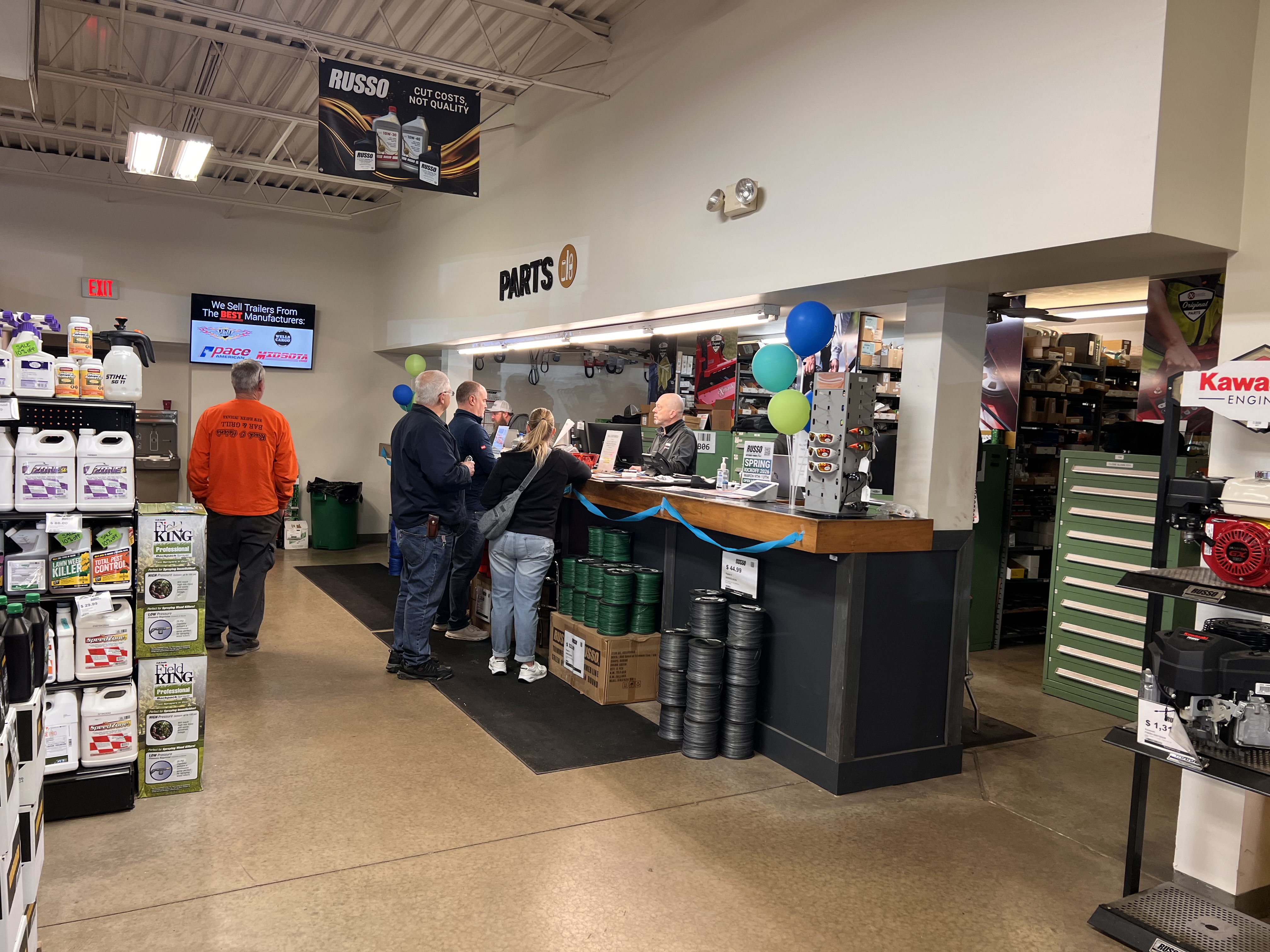 parts counter