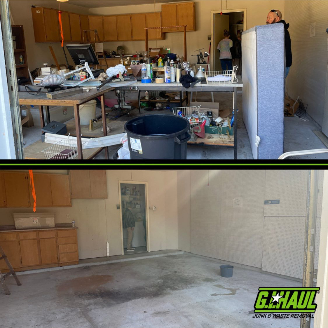 image of furniture removal by g i haul houston tx