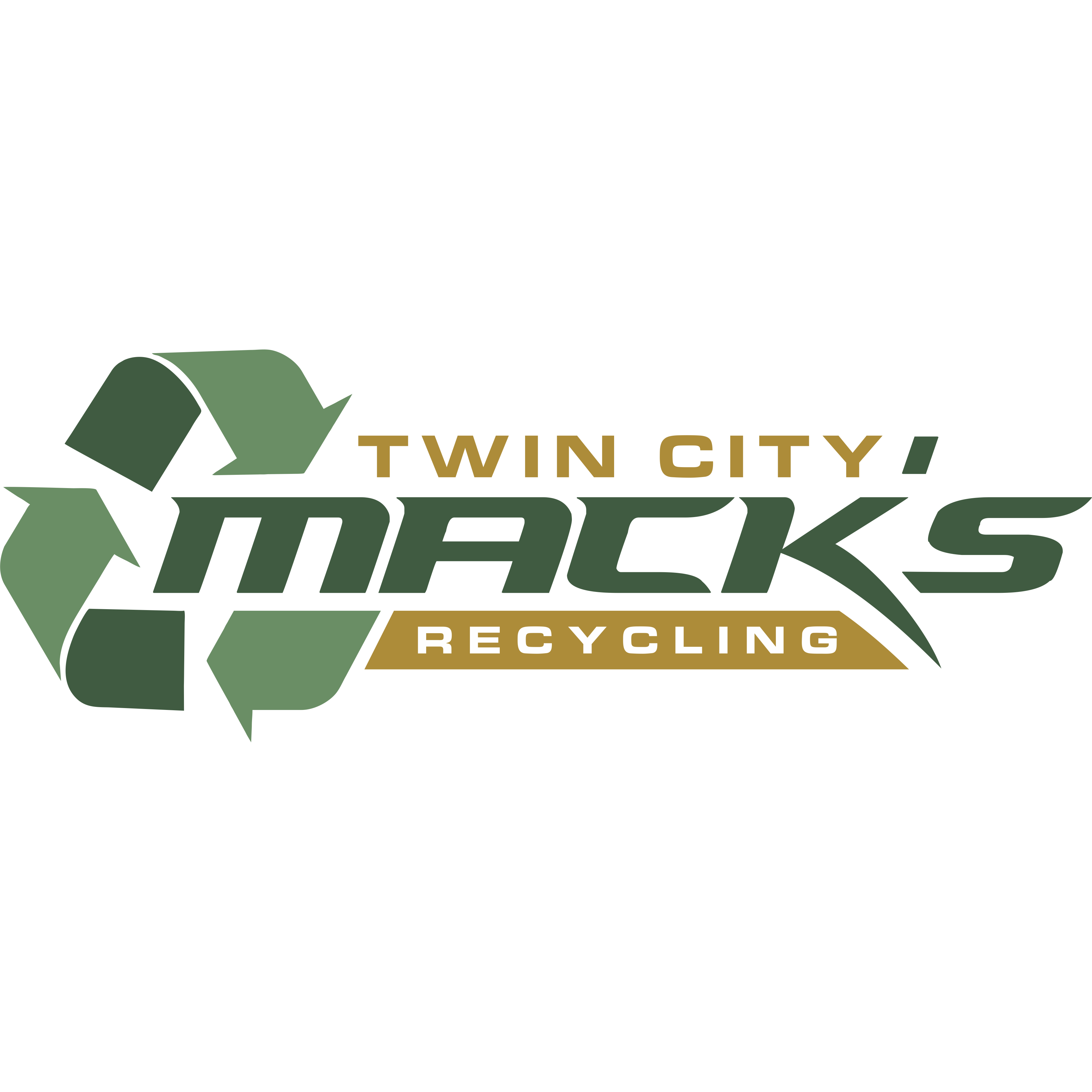 Mack's Twin City Recycling Logo