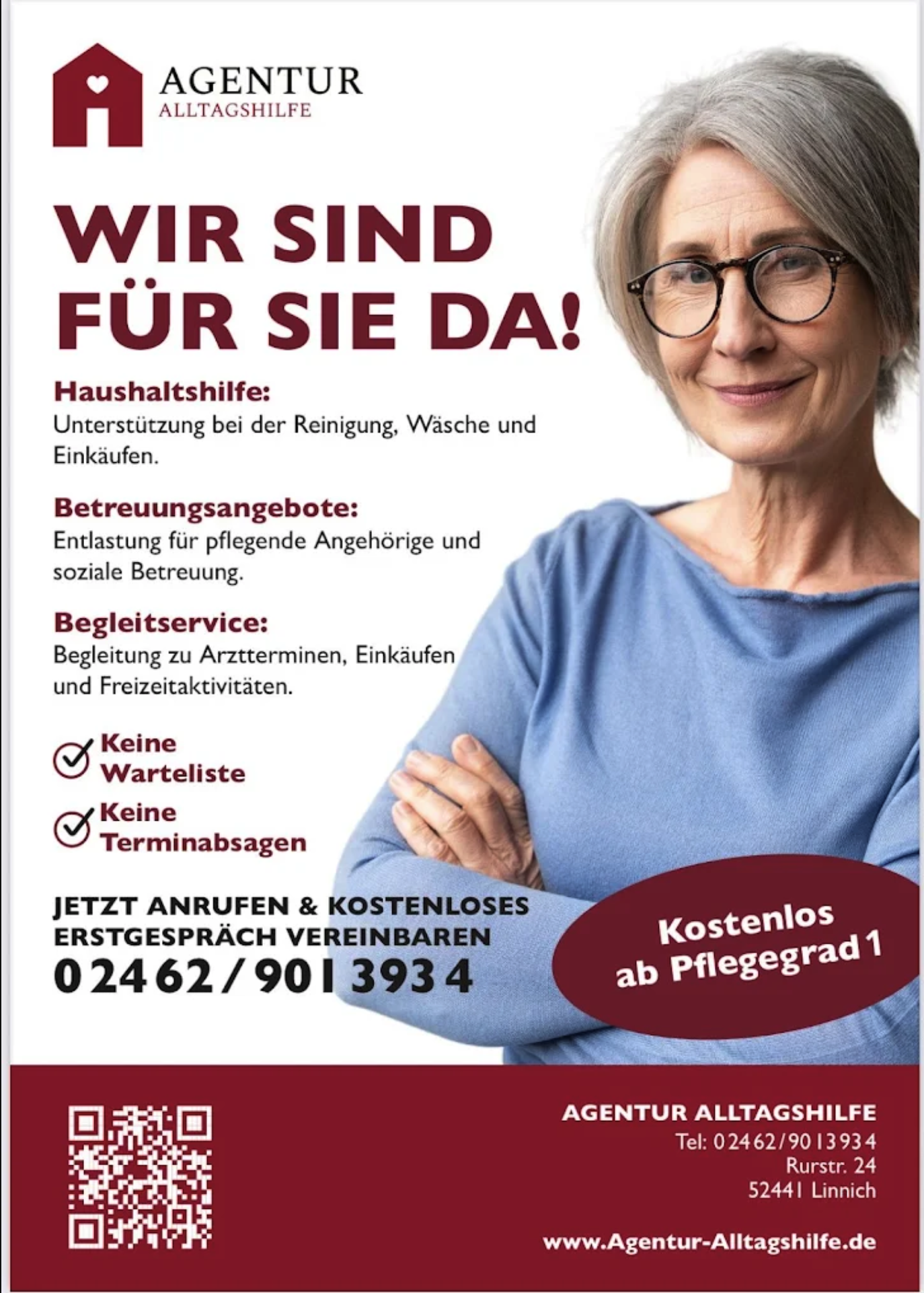 Agentur für Alltagshilfe Jülich, Marktstraße 7 in Jülich