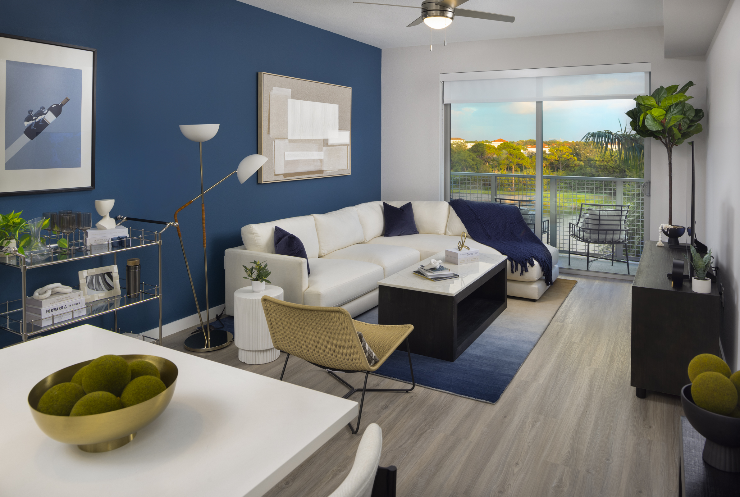 Spacious Living Areas at The Marc Luxury Apartments in Palm Beach Gardens FL