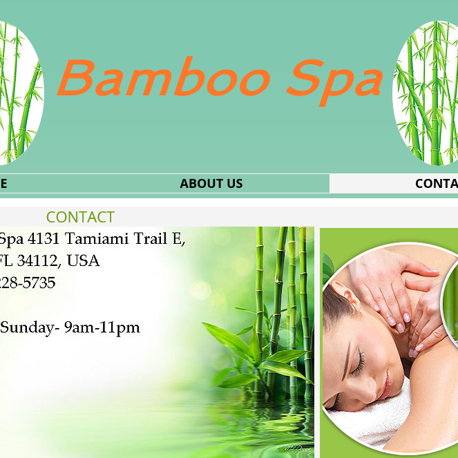 Bamboo Spa & Massage Logo