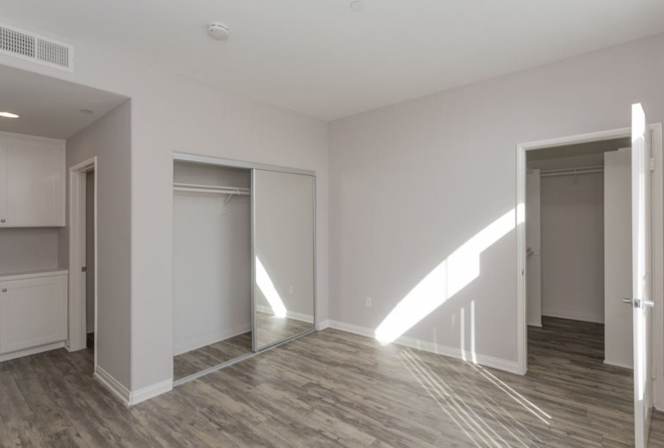 Spacious Bedroom and Closet