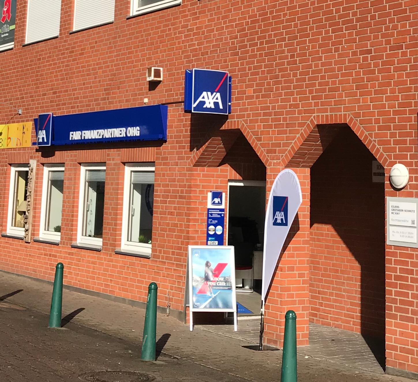 Unternehmensstandort - AXA Versicherung fair Finanzpartner oHG - Kfz Versicherung in  Osterholz-Scharmbeck