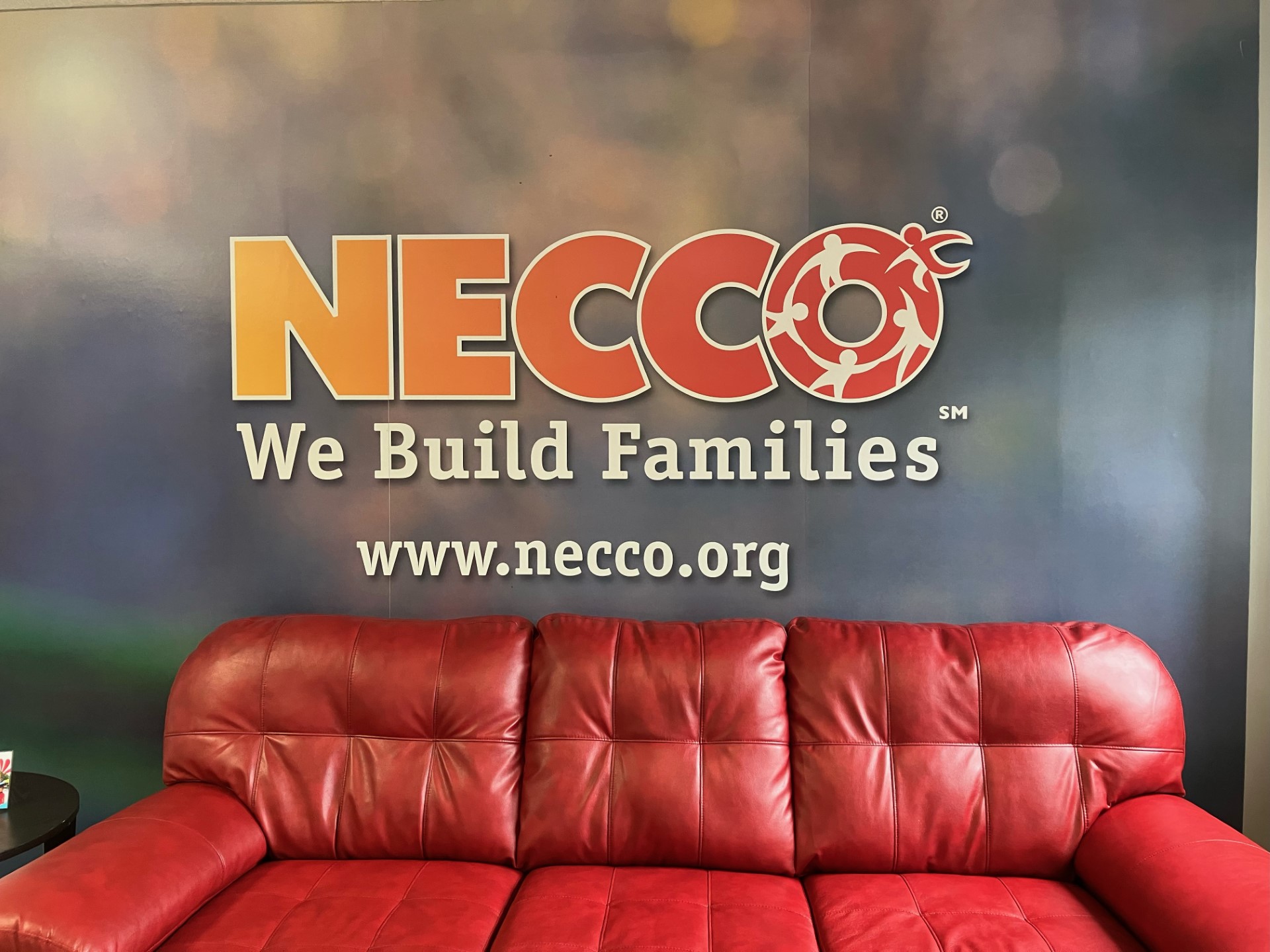 Front lobby at the Necco Florence office.