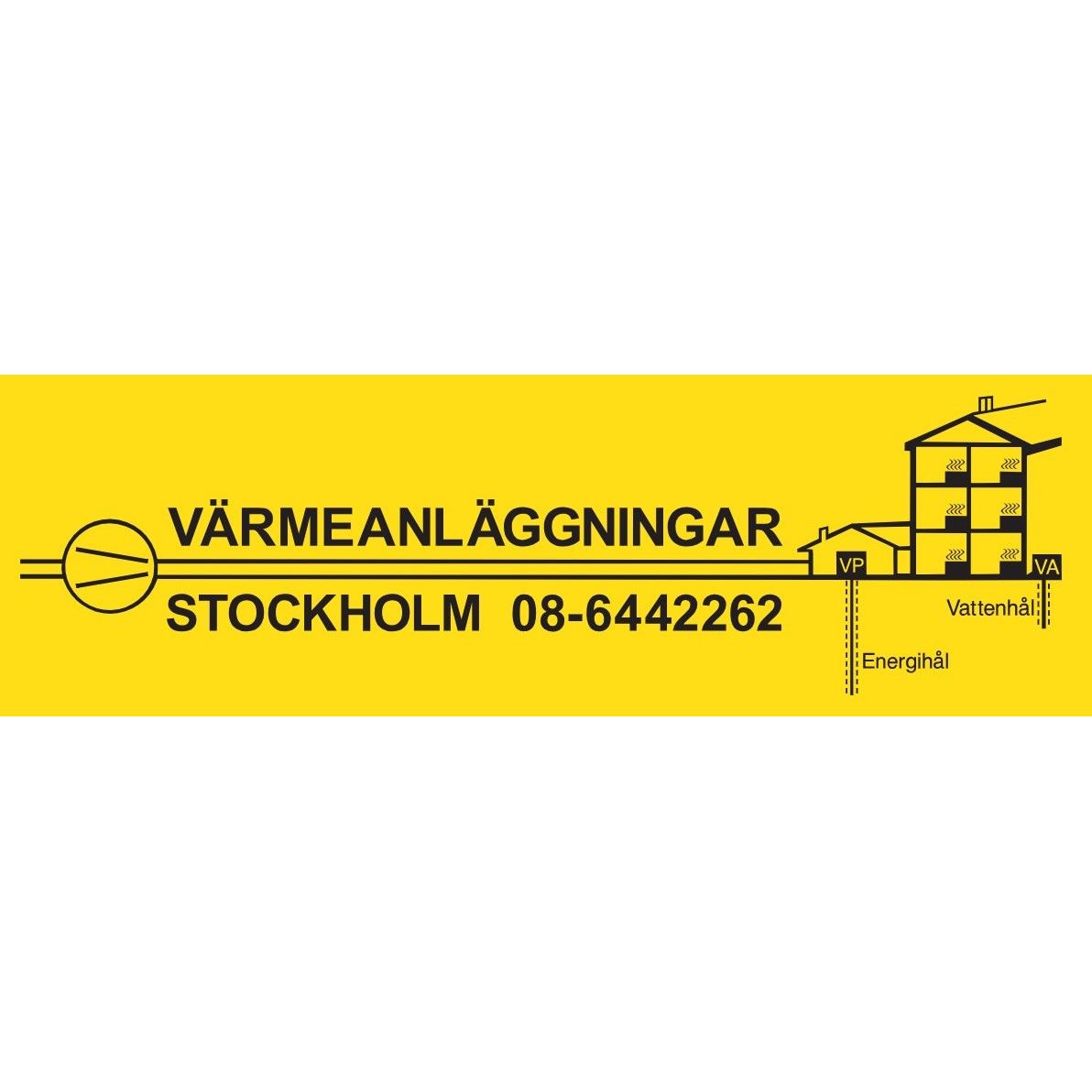 Värmeanläggningar Stockholm B. Skaremo Logo