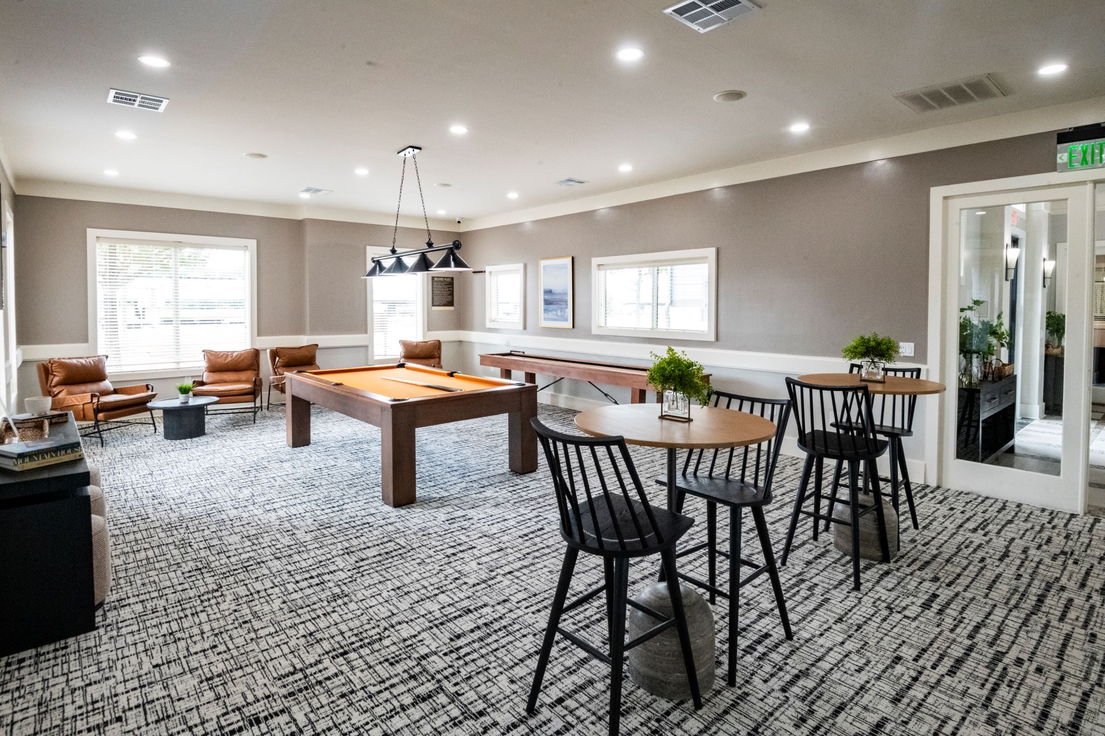 Game Room with Billiards 