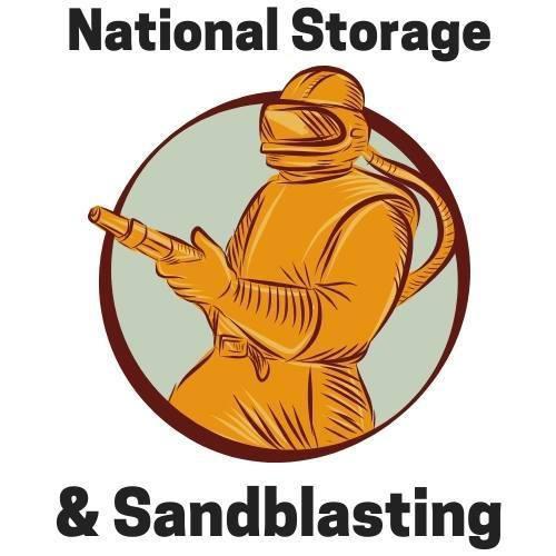 National Storage & Sandblasting Logo