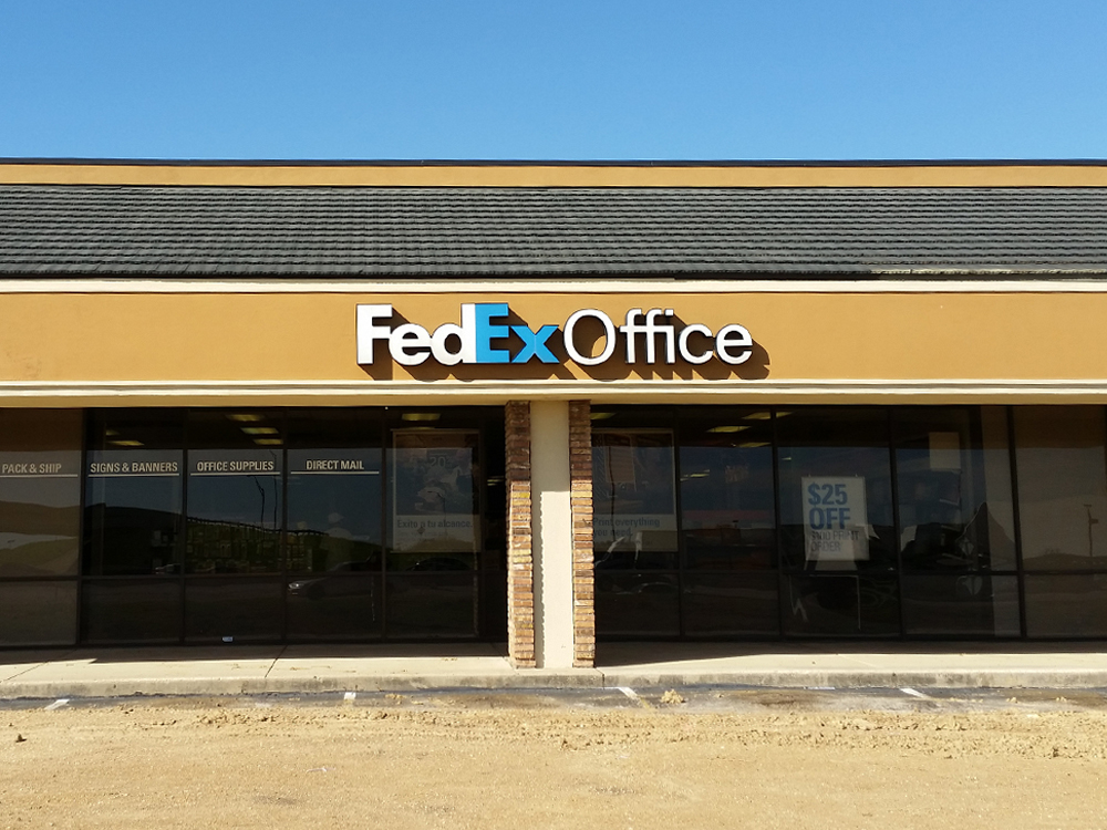 Exterior photo of FedEx Office location at 3201 W Airport Fwy\t Print quickly and easily in the self-service area at the FedEx Office location 3201 W Airport Fwy from email, USB, or the cloud\t FedEx Office Print & Go near 3201 W Airport Fwy\t Shipping boxes and packing services available at FedEx Office 3201 W Airport Fwy\t Get banners, signs, posters and prints at FedEx Office 3201 W Airport Fwy\t Full service printing and packing at FedEx Office 3201 W Airport Fwy\t Drop off FedEx packages near 3201 W Airport Fwy\t FedEx shipping near 3201 W Airport Fwy