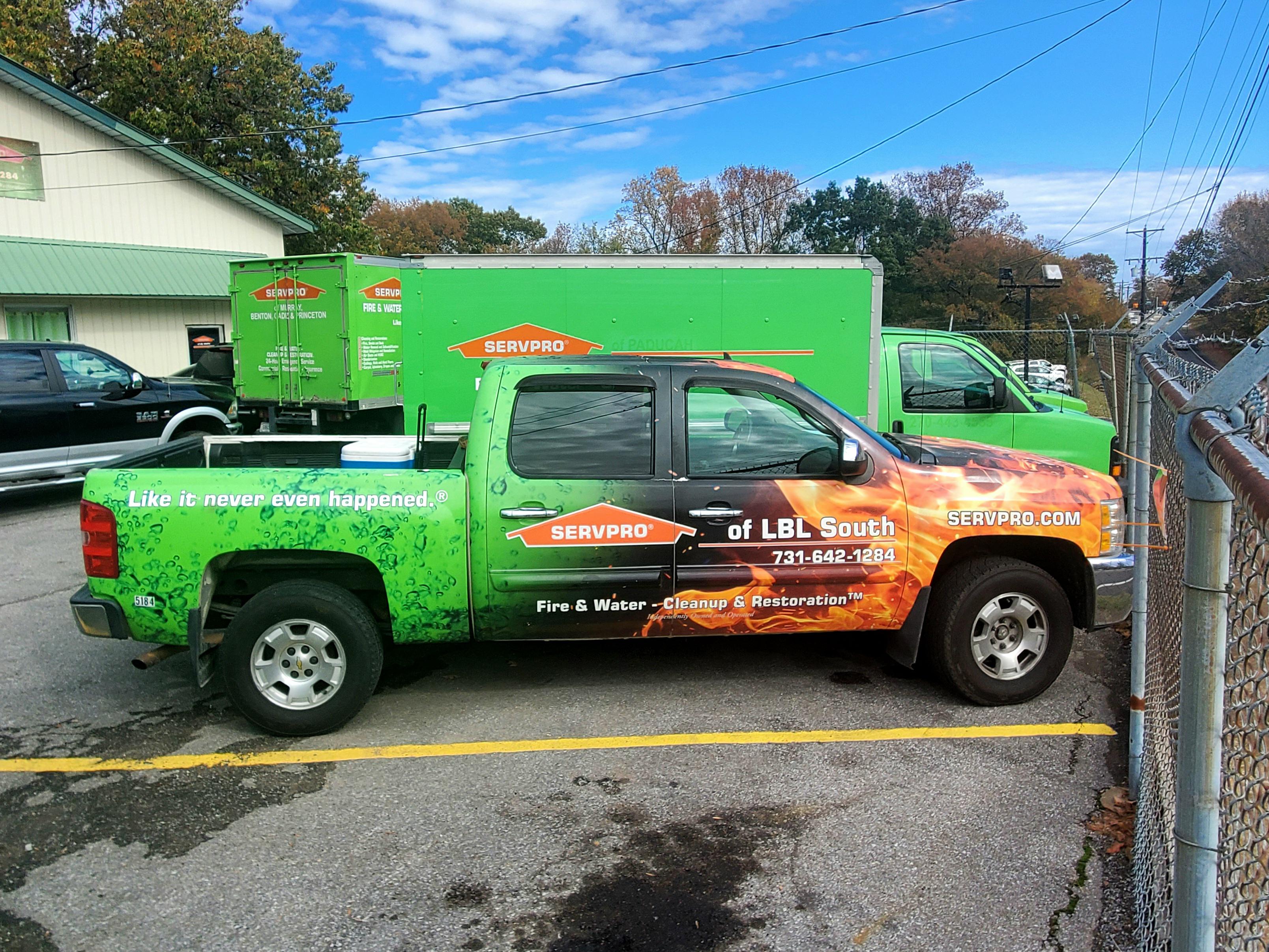 one of our wrapped vehicles
