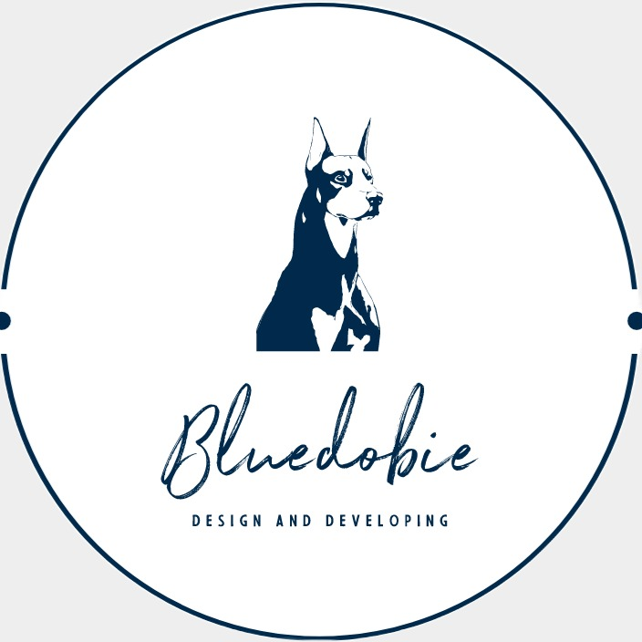Bluedobie developing Logo