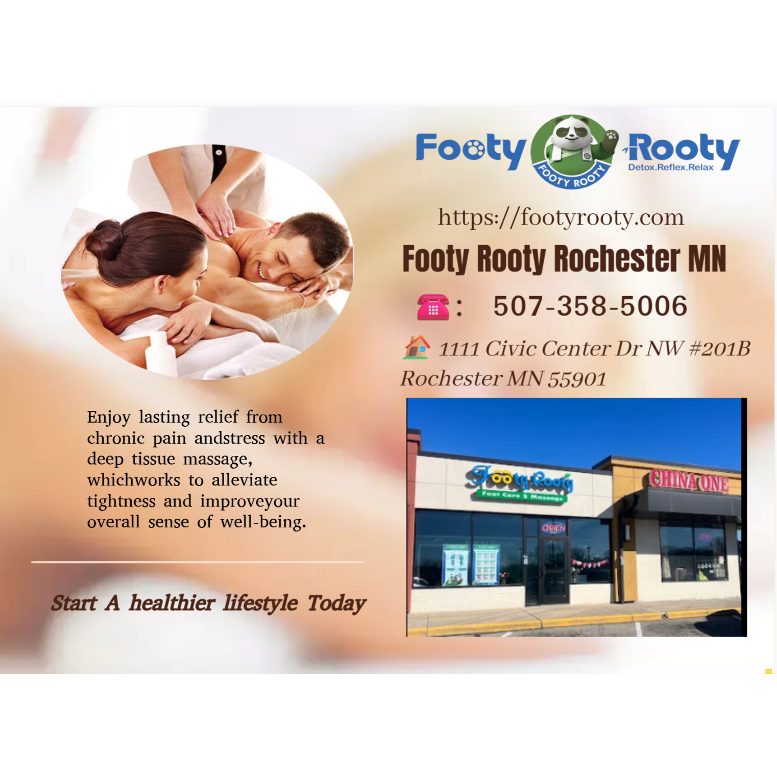 Footy Rooty Rochester MN