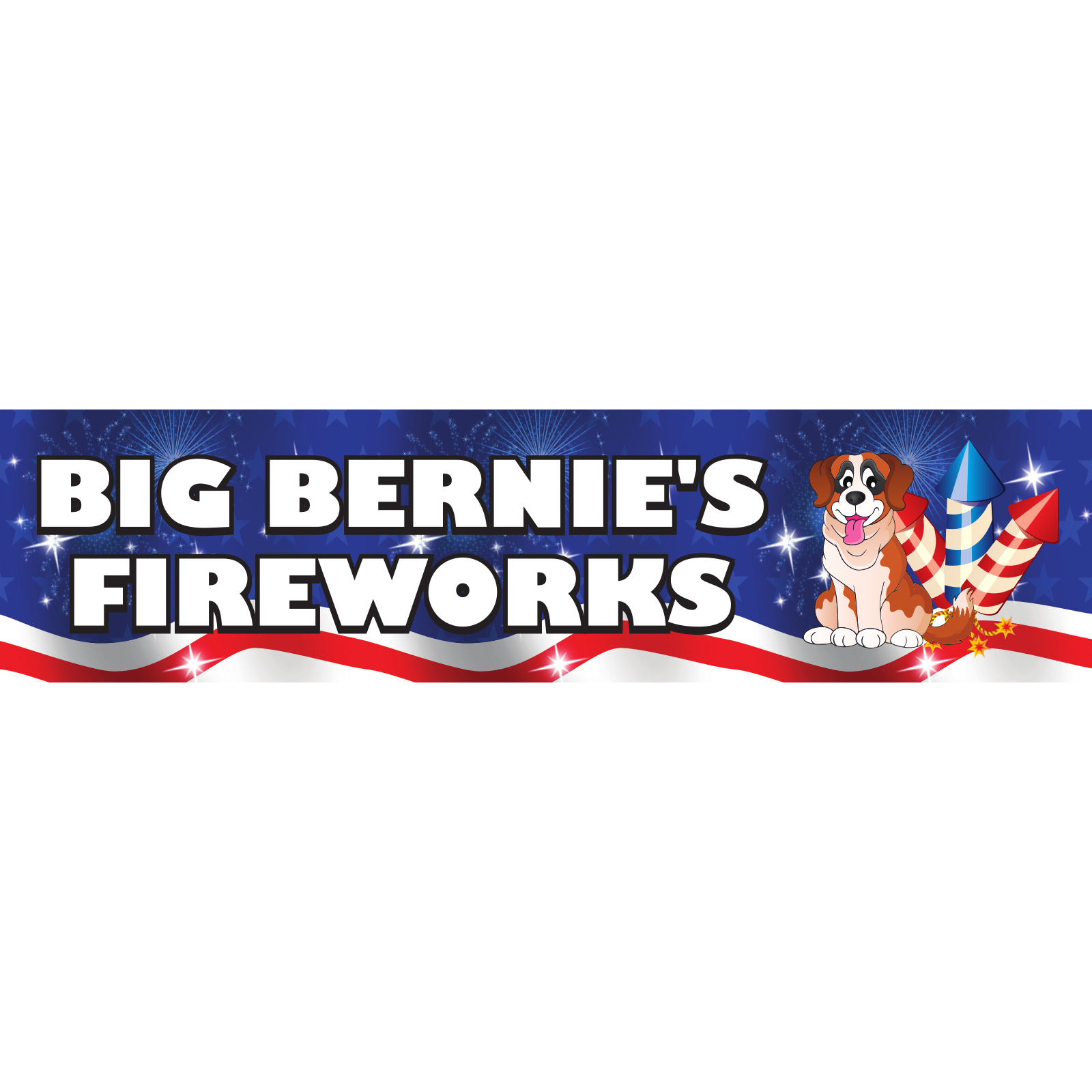 Big Bernie's Fireworks Logo