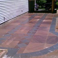 Imported  natural stone patio