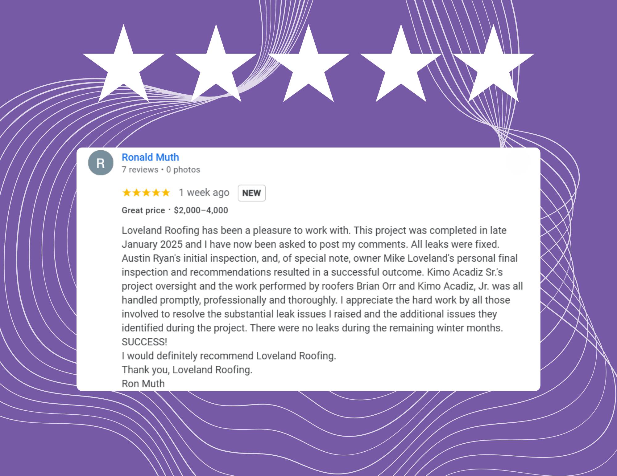 Loveland Roofing Image