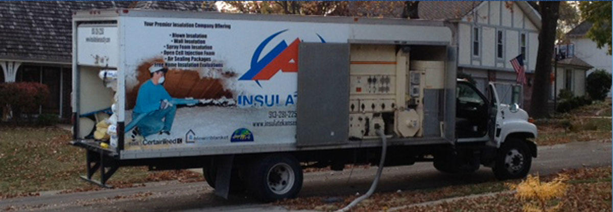 Insulation truck