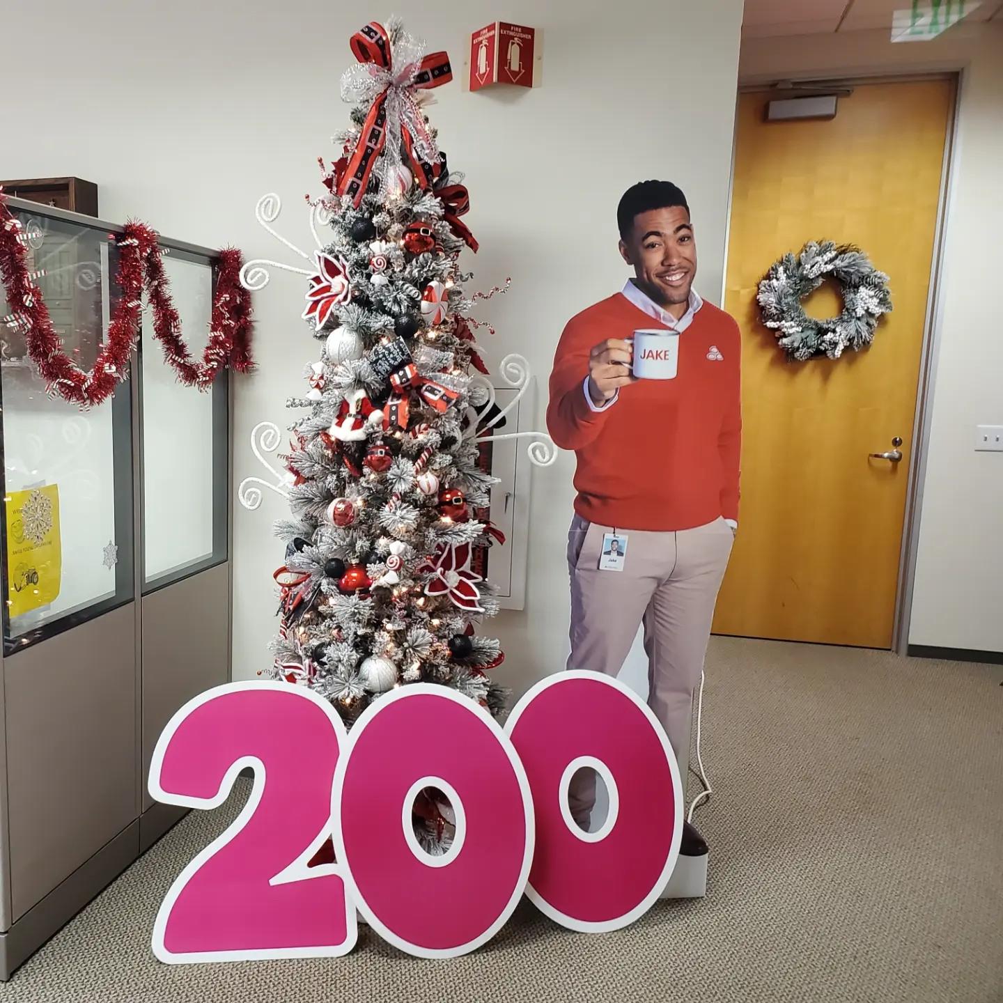 Getting the office into the holiday spirit!