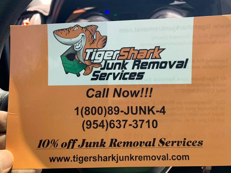 Tiger Shark Junk Removal Photo