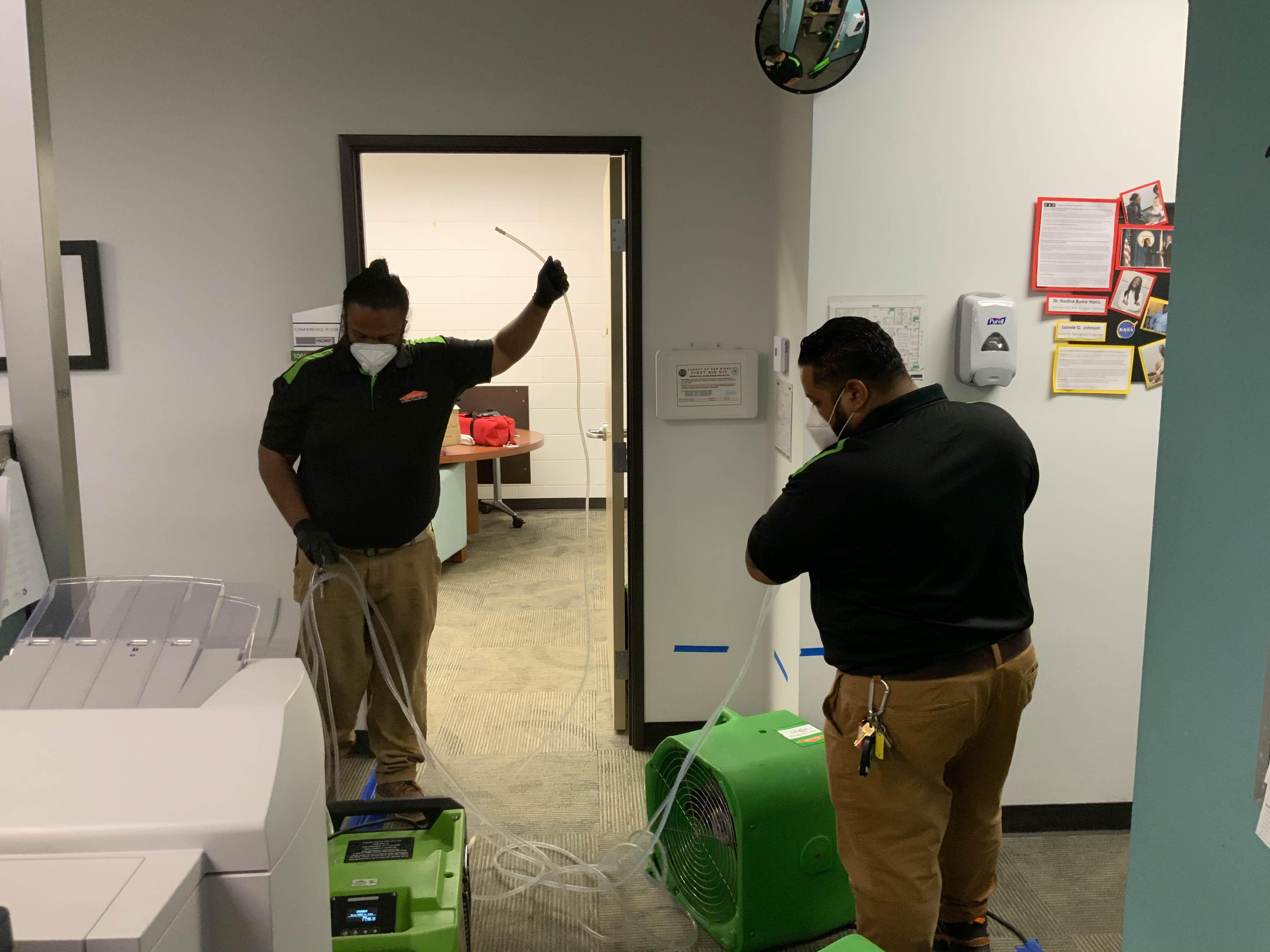 When it comes to water damage, you can trust the pros at SERVPRO of San Diego East to take care of your property in Santee, CA. We are ready to serve you!