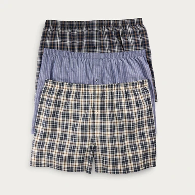 Three pairs of boxer briefs
