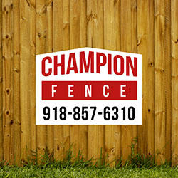 Champion Fence Tulsa Logo