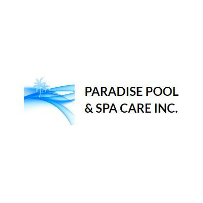 Paradise Pool & Spa Care Logo