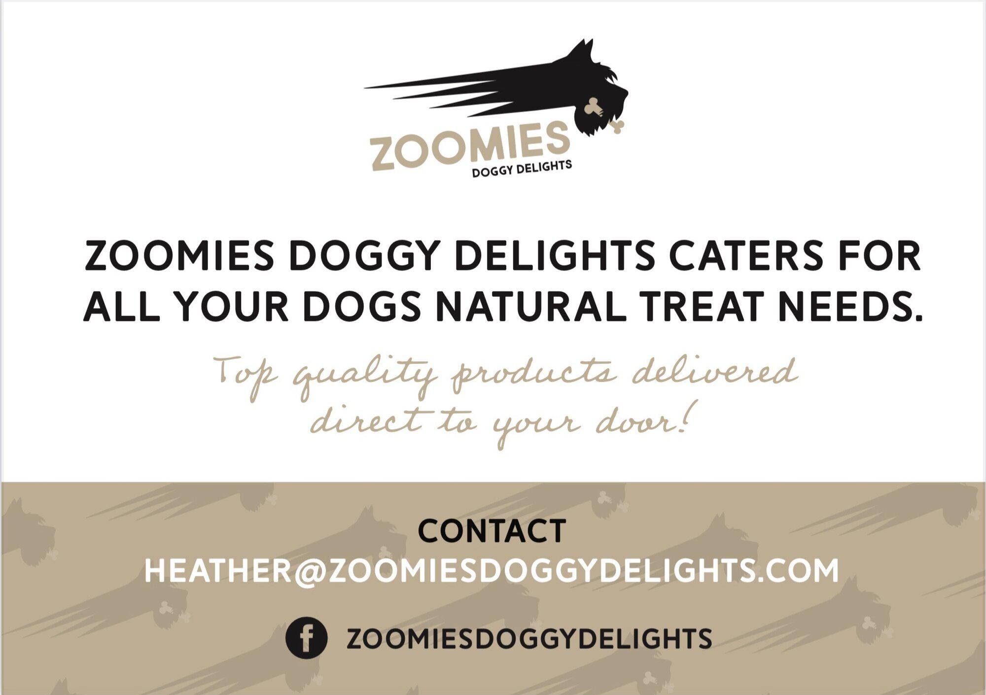 Zoomies Doggy Delights Newmilns 07799 717470