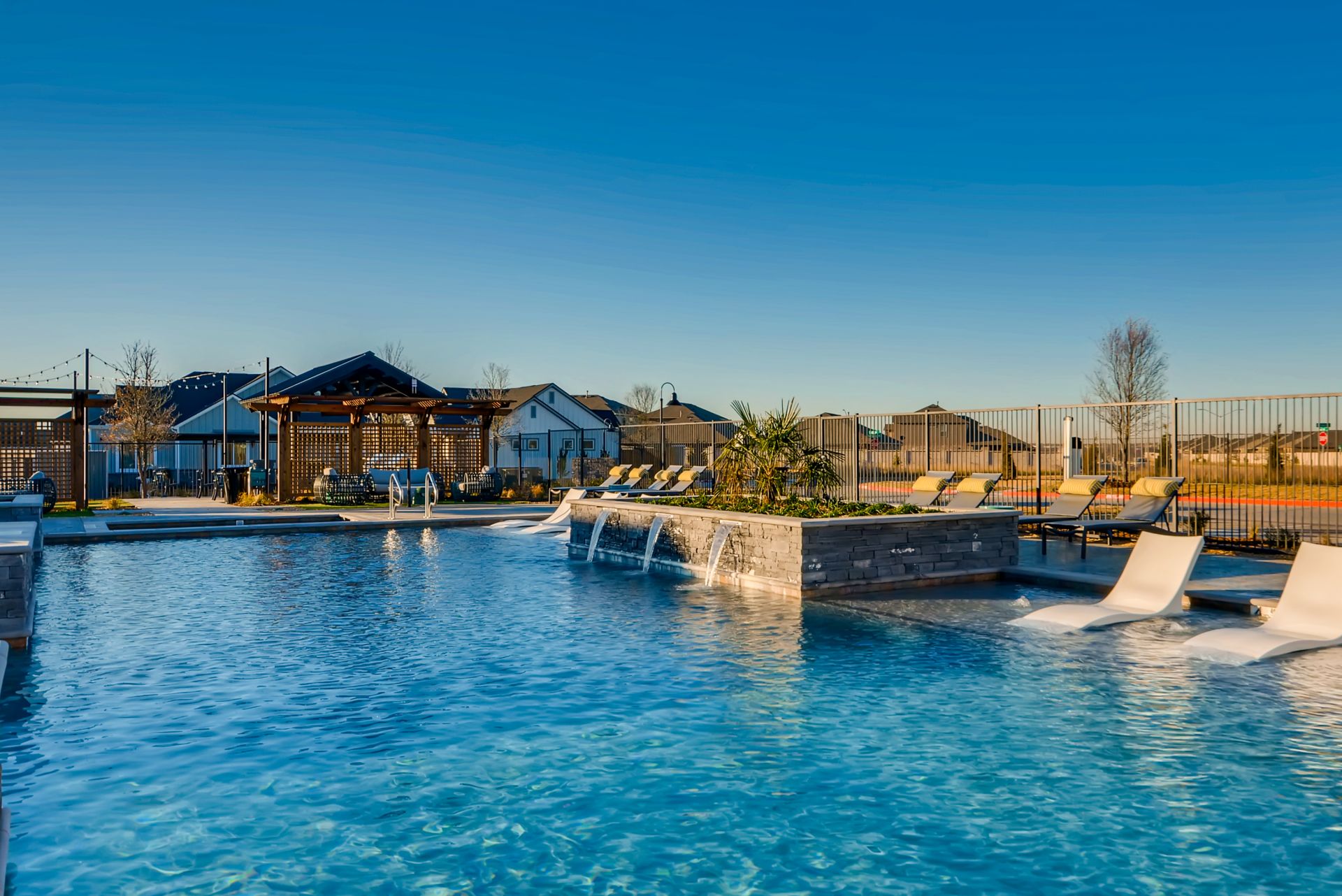 In-ground pool at Avilla Reserve