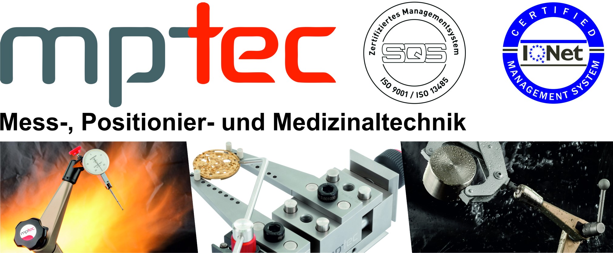 Bilder mp-tec ag, Entwicklung, Herstellung und den Vertrieb hochwertiger Produkte für Medizintechnik, Mess-, Positionier- und Aufspanntechnik