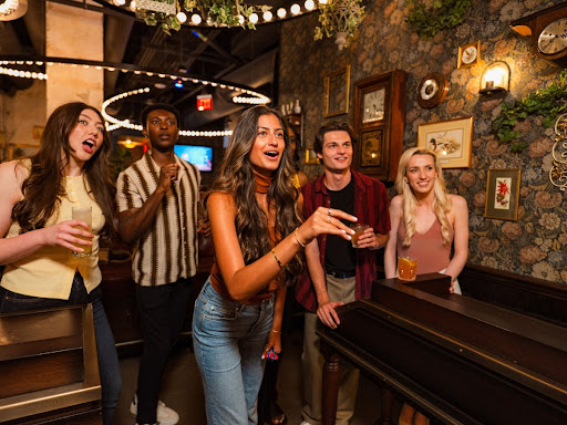 Group Activities and Social Darts in Addison