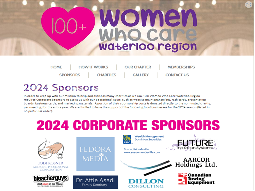 2024 100 Women Who Care Waterloo  Sponsorship.png