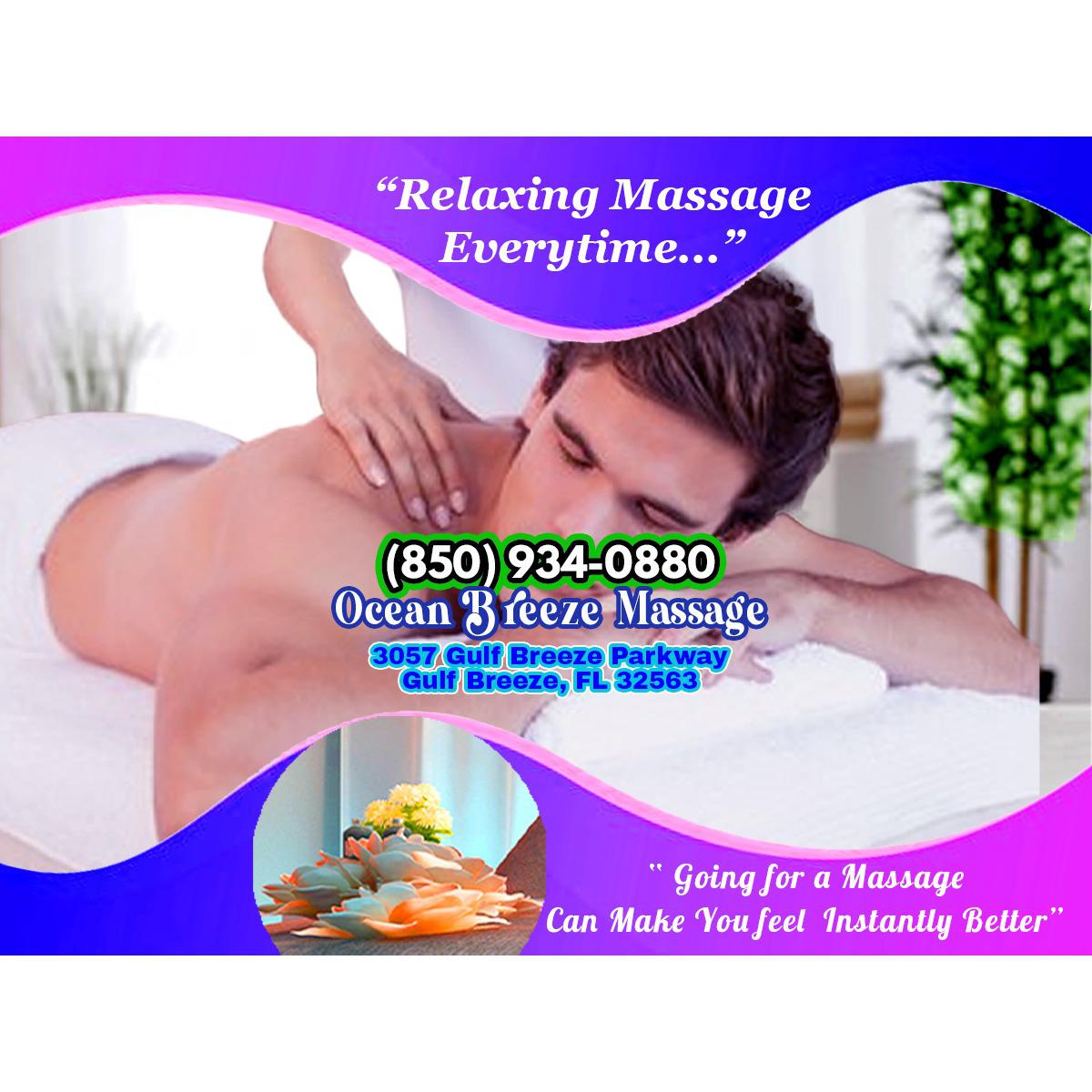 Ocean Breeze Massage Logo