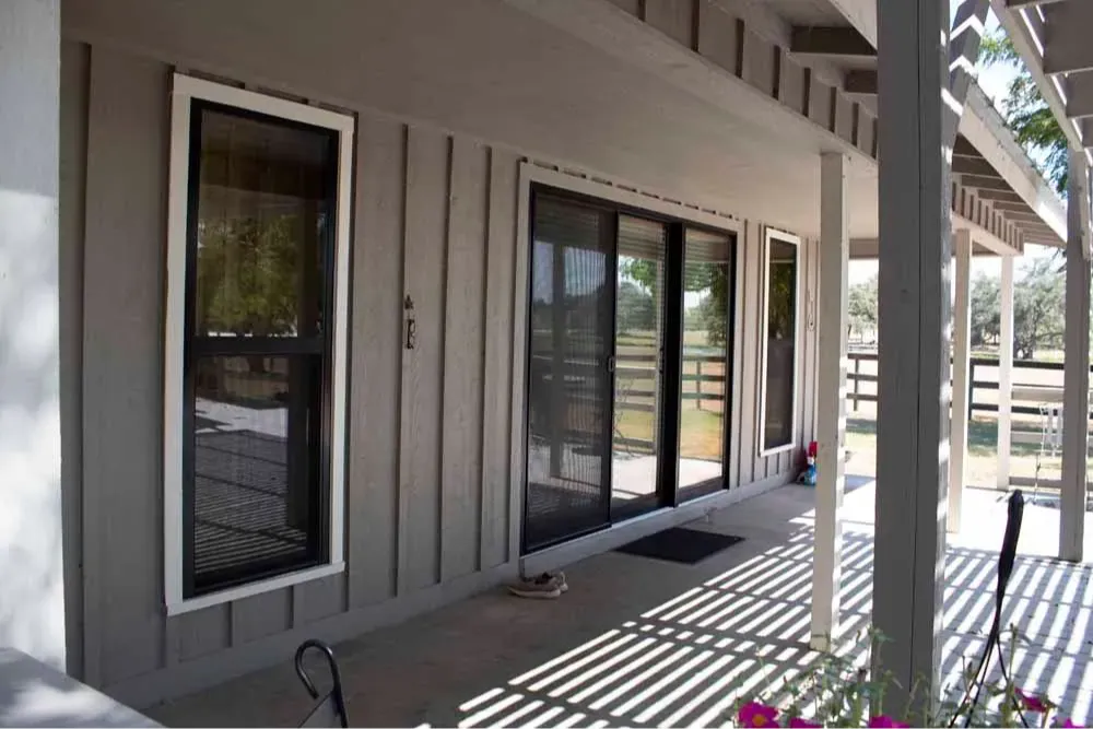 Replacement window installation done by Restoration Window Co., the dedicated window replacement division of Byars Construction in Victoria, Texas.