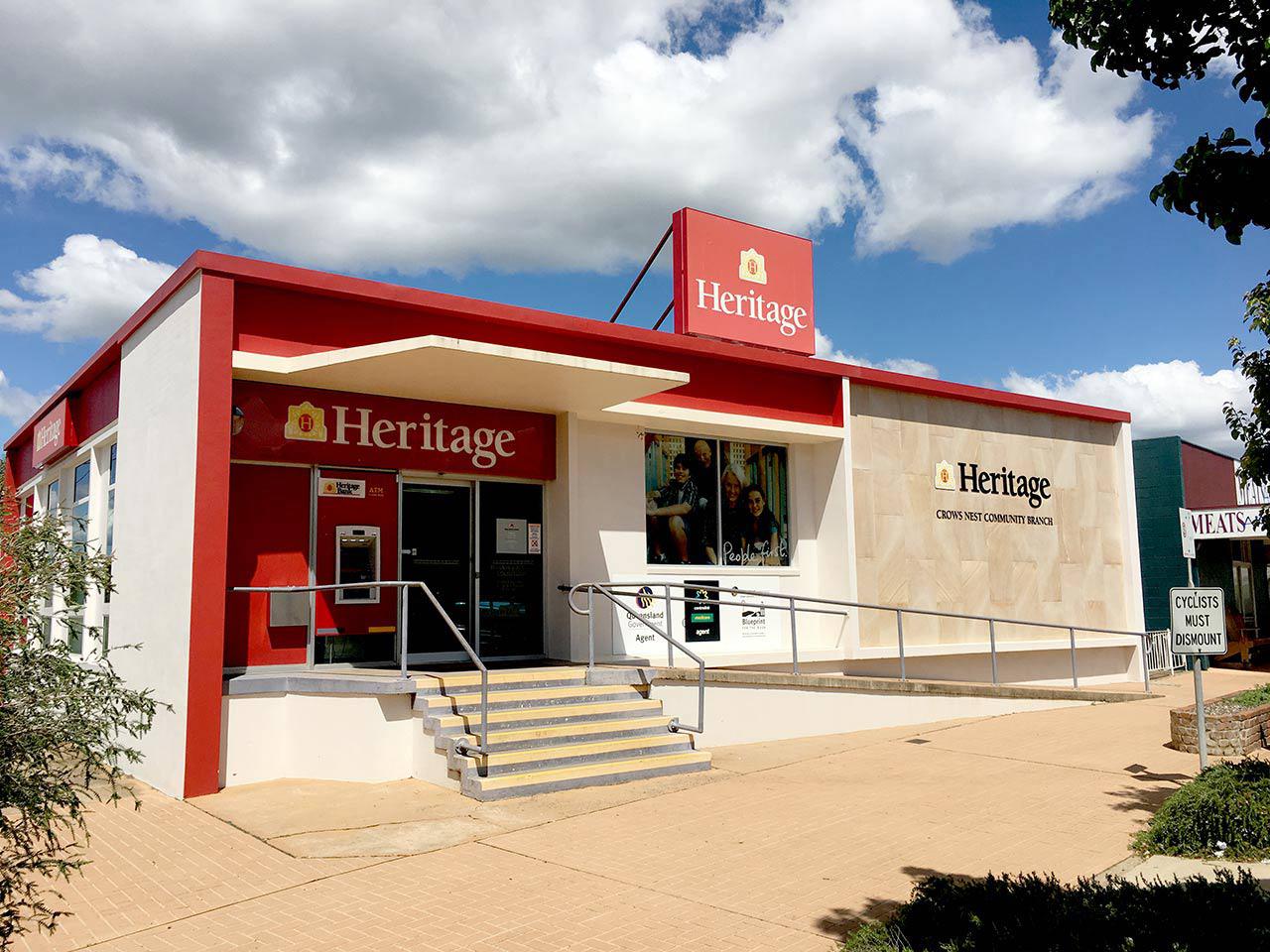 Heritage Bank Crows Nest (07) 4513 1000