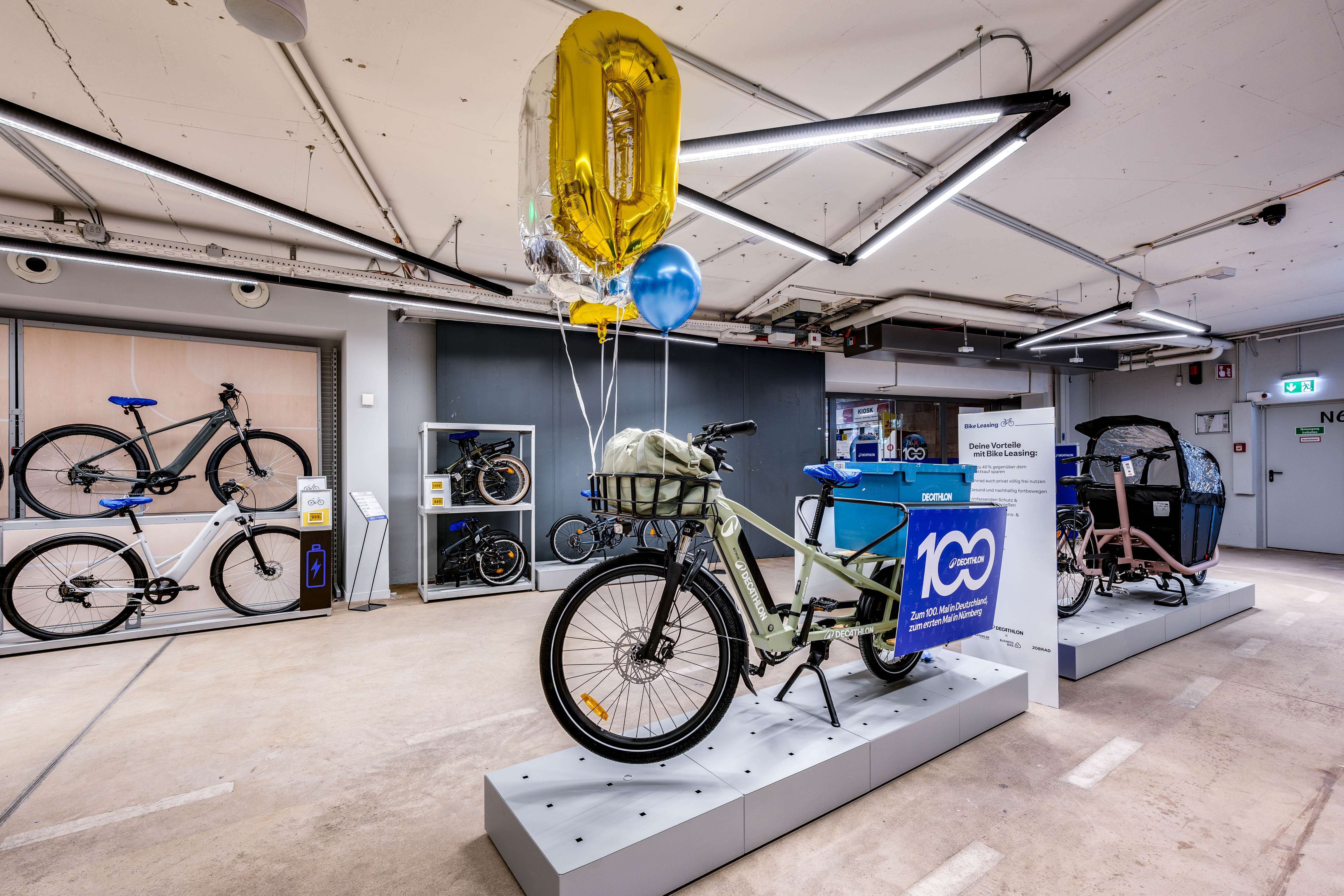 Bilder DECATHLON Nürnberg im WÖHRL