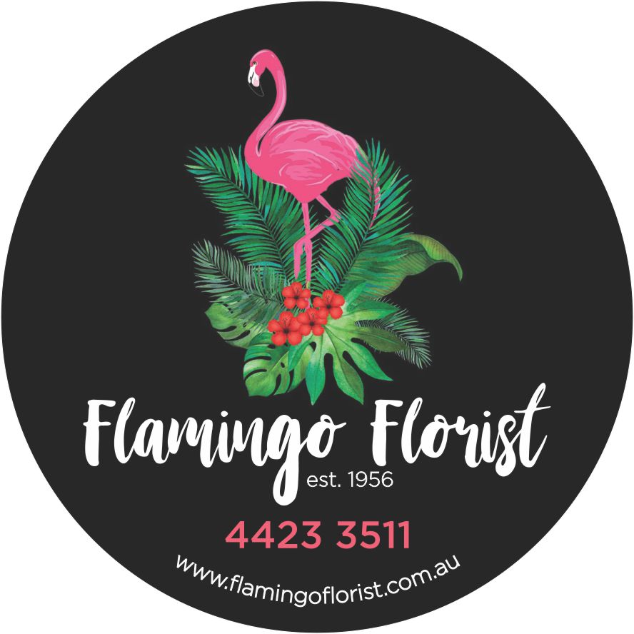 Flamingo Florist Logo