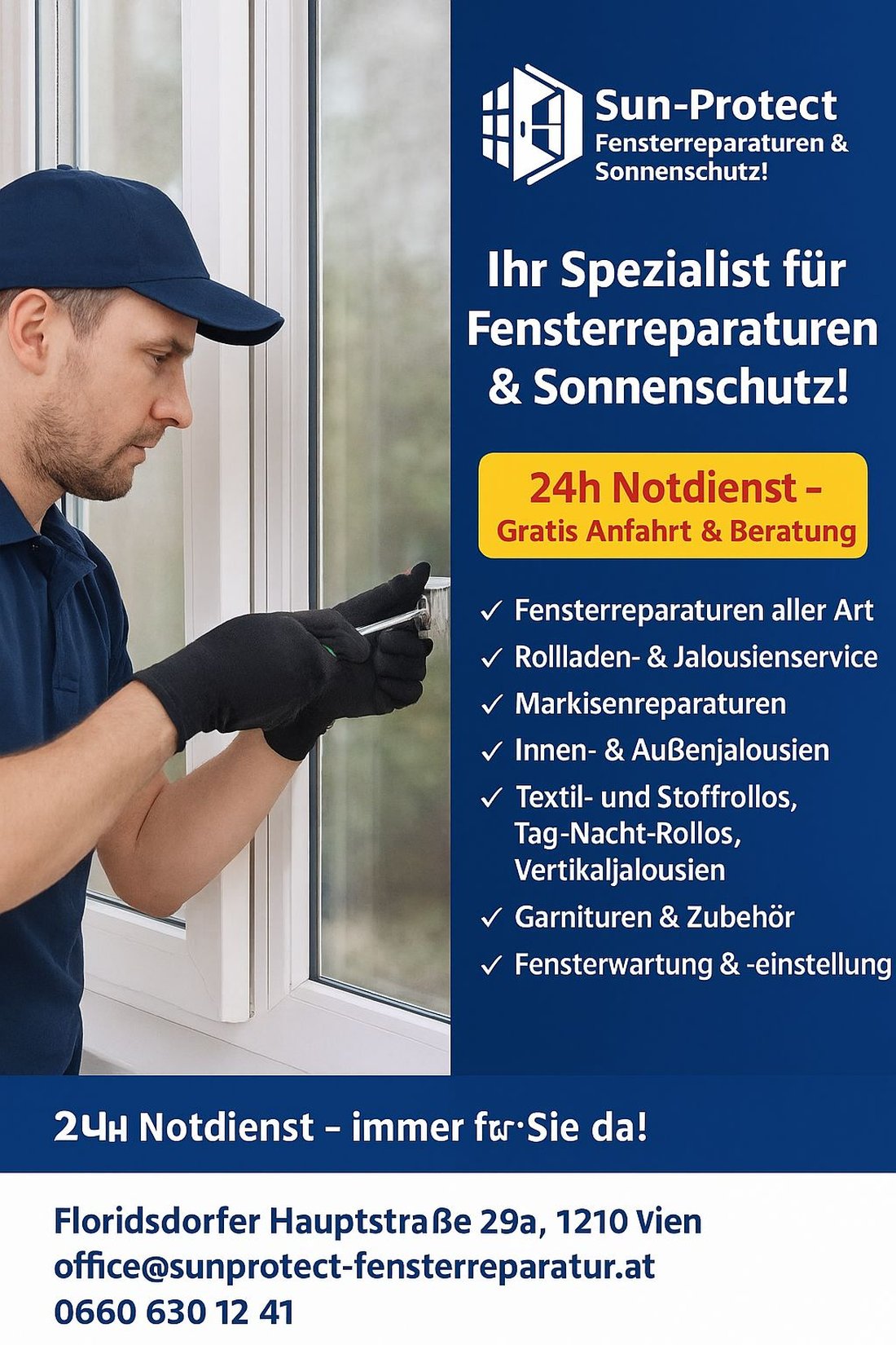 Bild 54 von Sun-Protect Fensterreparatur +Sonnenschutz e.U.
